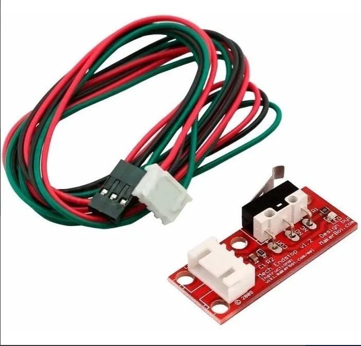 Fin de Carrera Endstop Switch Eje-Y con Cable (Biqu-Series)