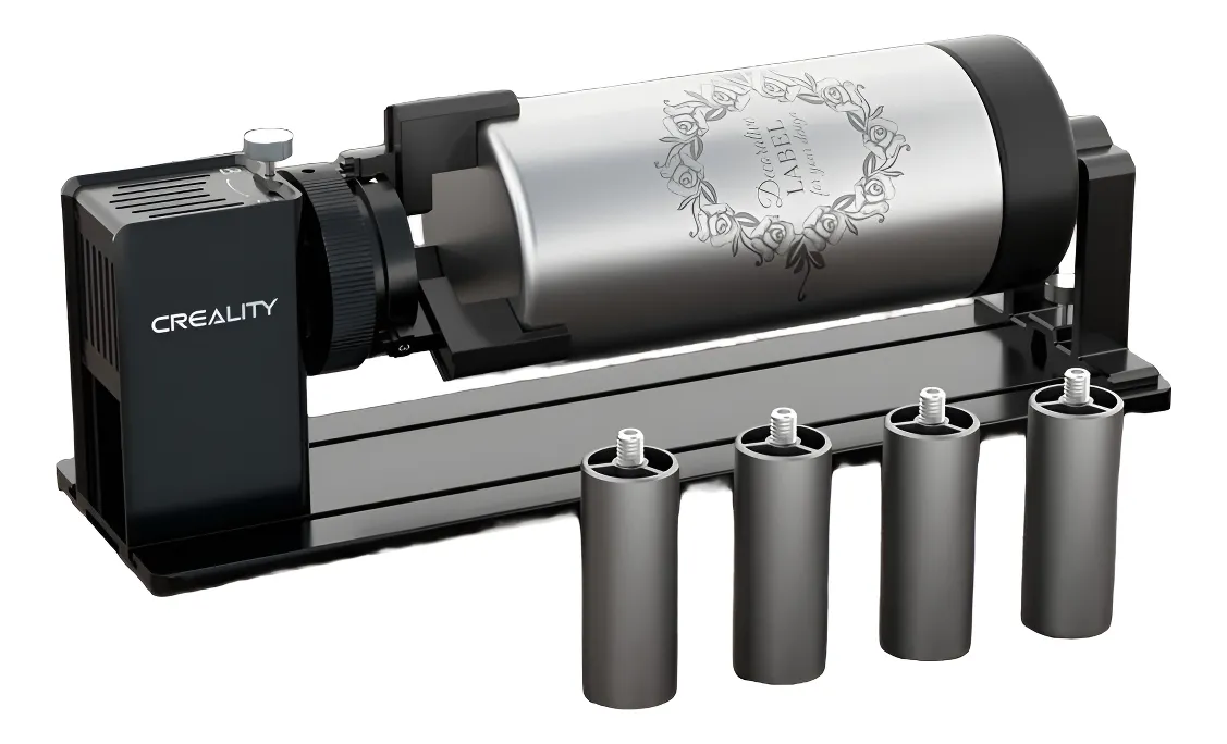 Rodillo Giratorio + Soportes/Patas - CREALITY FALCON