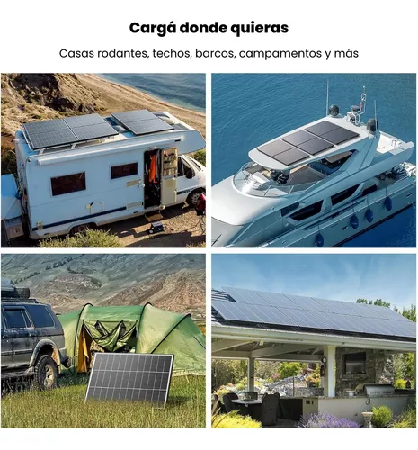 Kit Solar Hogar Panel Mono X6 + Inversor 5500w + 4 Baterías - Imagen 4