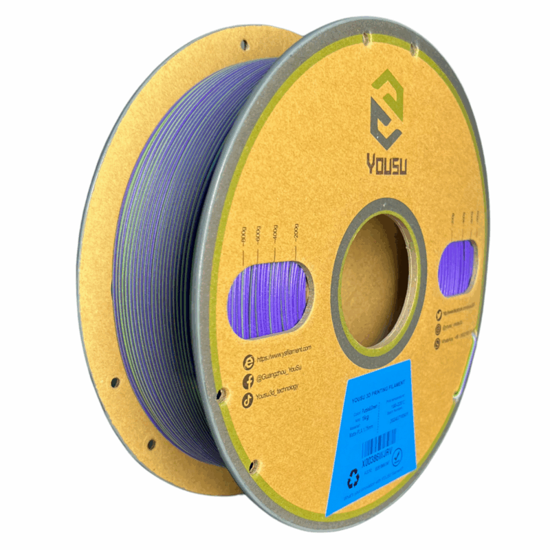 Filamento PLA Dual Color Yousu x1Kg (Con Caja)