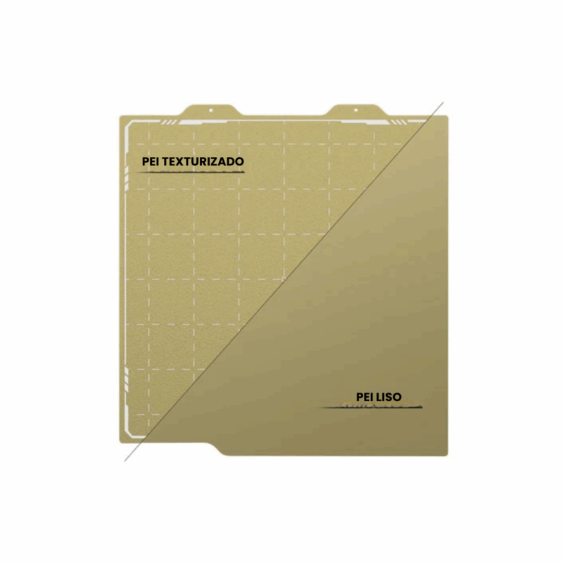 Cama Magnética PEI TEXTURADO / PEI LISO PANDA - A1 MINI