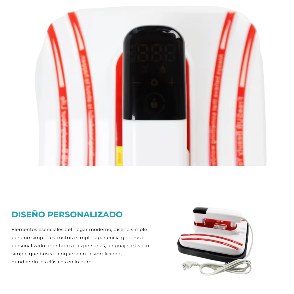 Plancha de estampado portátil 30,48 x 25,4 Centímetros - Sublimadora - Imagen 2