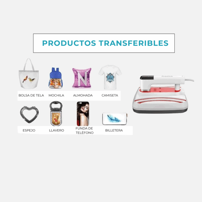 Plancha de estampado portátil 30,48 x 25,4 Centímetros - Sublimadora - Imagen 3