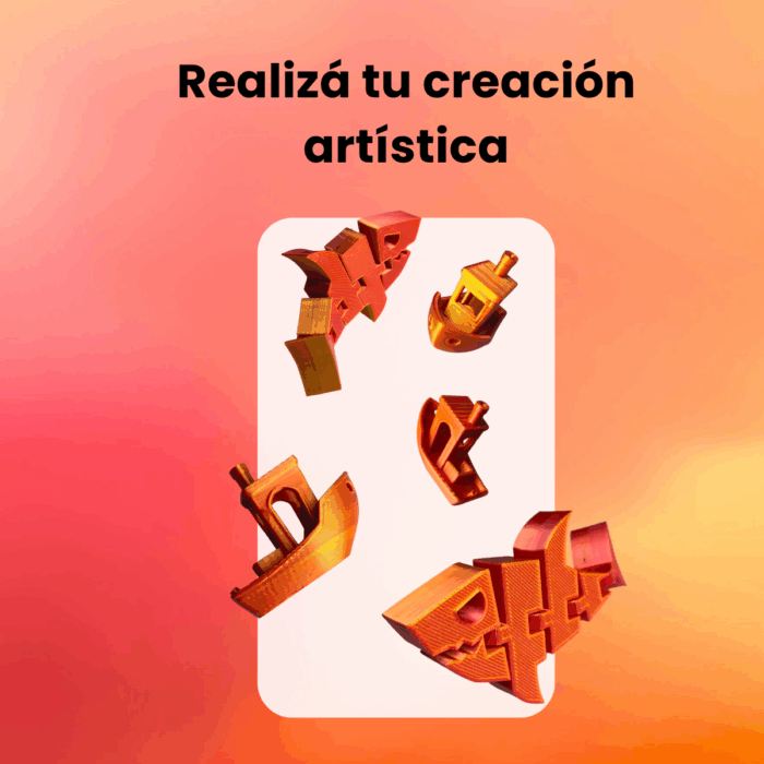 Filamento PLA SILK Tricolor GST3D x 1 KG (Sin Caja) - Imagen 9