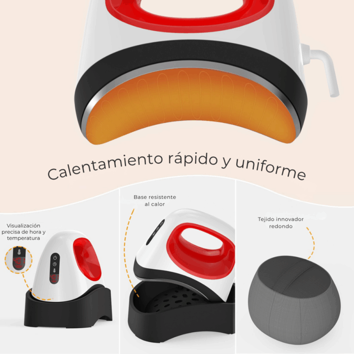 Sublimadora Estampadora Mini Portátil De Gorras GLOBAL - Imagen 8