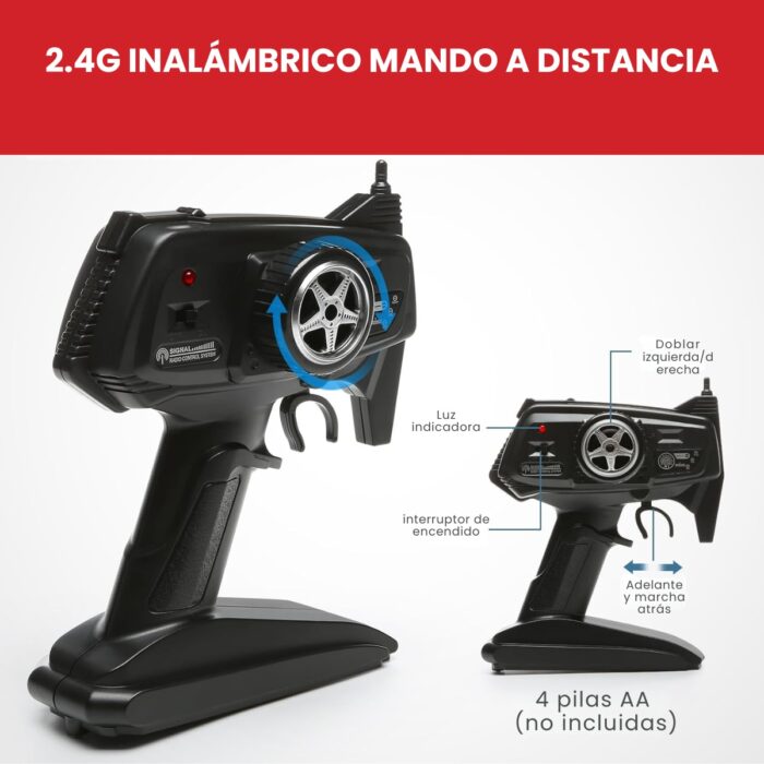 CyberTruck a Control Remoto Vehículo de Juguete Todo Terreno 4X4 1:8 - Imagen 5