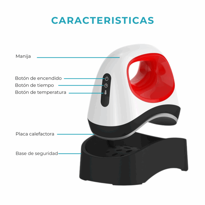 Sublimadora Estampadora Mini Portátil De Gorras GLOBAL - Imagen 3