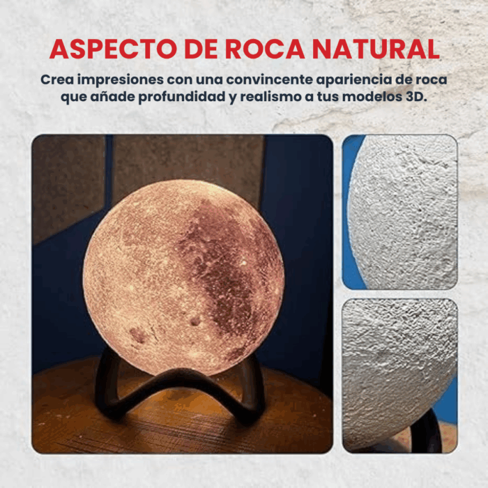 Printalot Filamento 3D PLA Art! Stone 1.75mm - Rollo x 1 KG - Imagen 4