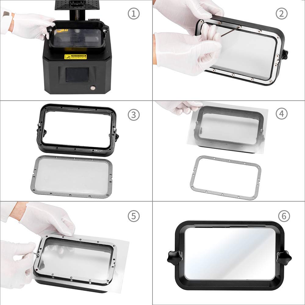 Lámina Film Liberación UV FEP Creality 3D Halot One PRO 200×176x0.15mm - Imagen 3