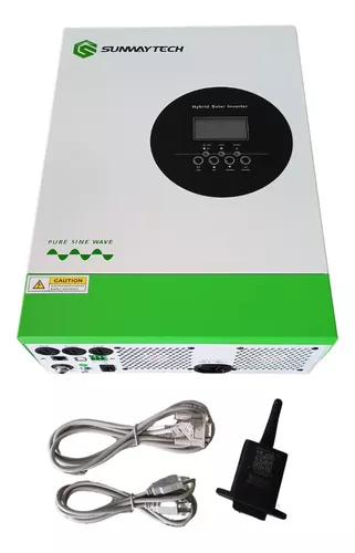 Inversor Con Regulador De Carga 3.5kw 24v  Onda Pura