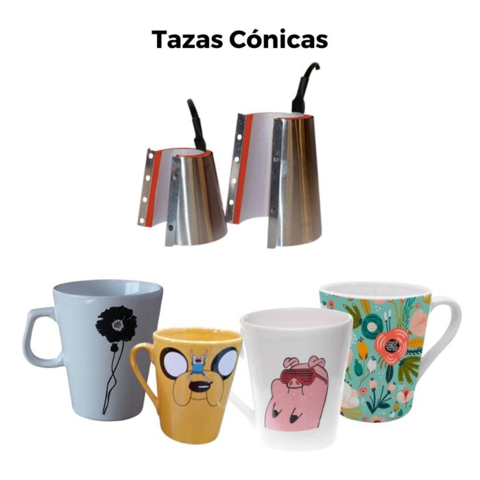 Plancha Global para Sublimación de Tazas 11Oz 250º 350W - Imagen 3