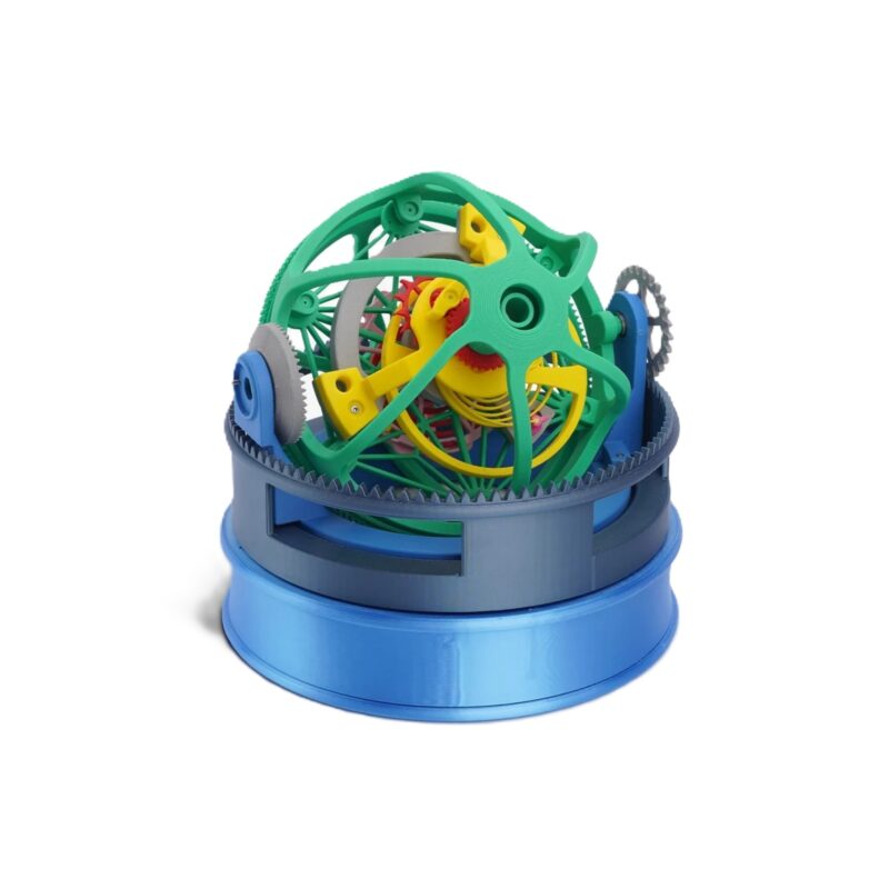 Kit Maker DIY Giratorio Tourbillon Giroscopio de Tres Ejes Box Original de Bambu Lab