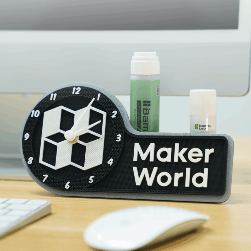 Kit Maker DIY Reloj 3D Box Original de Bambu Lab