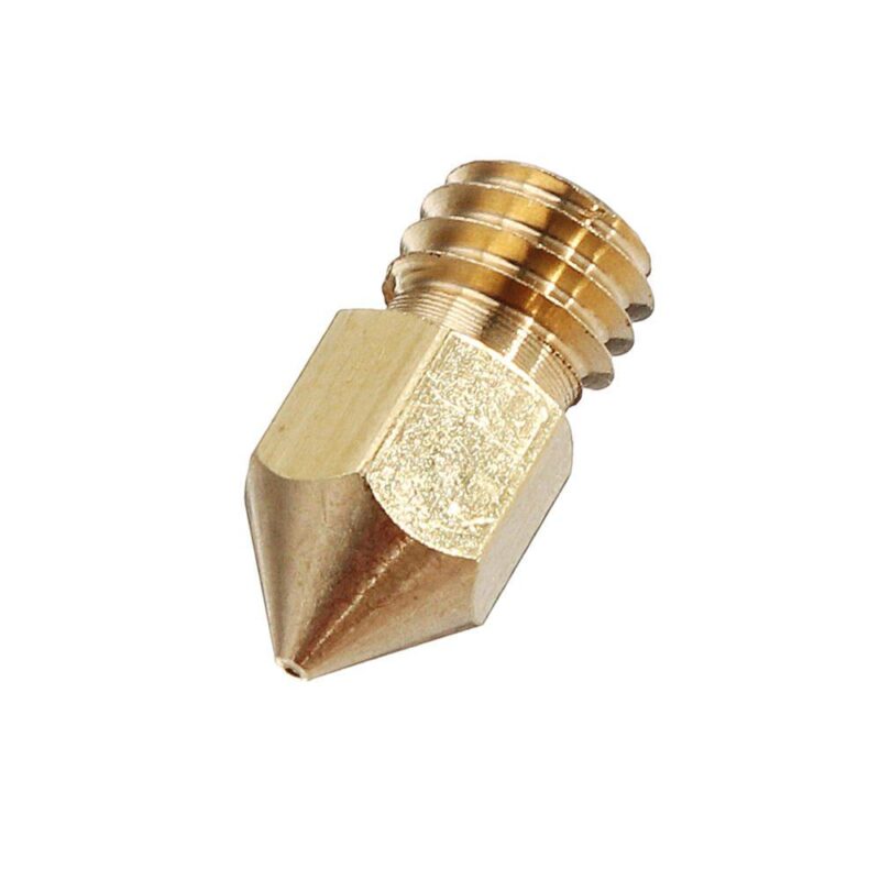 Nozzle M6 Pico Bronce Creality -Todas las Medidas- (Ender-Series)