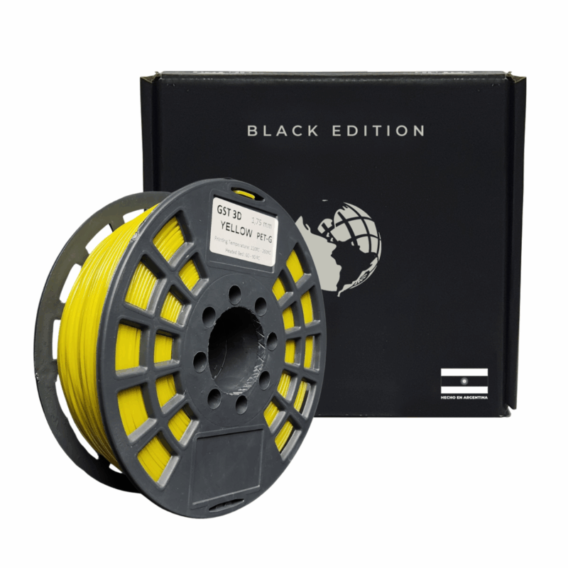 GST3D Filamento PETG Rollo x1 KG - Amarillo