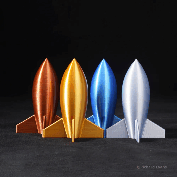 Filamento Bambu Lab PLA SILK+ 1.75mm 1KG - Imagen 4