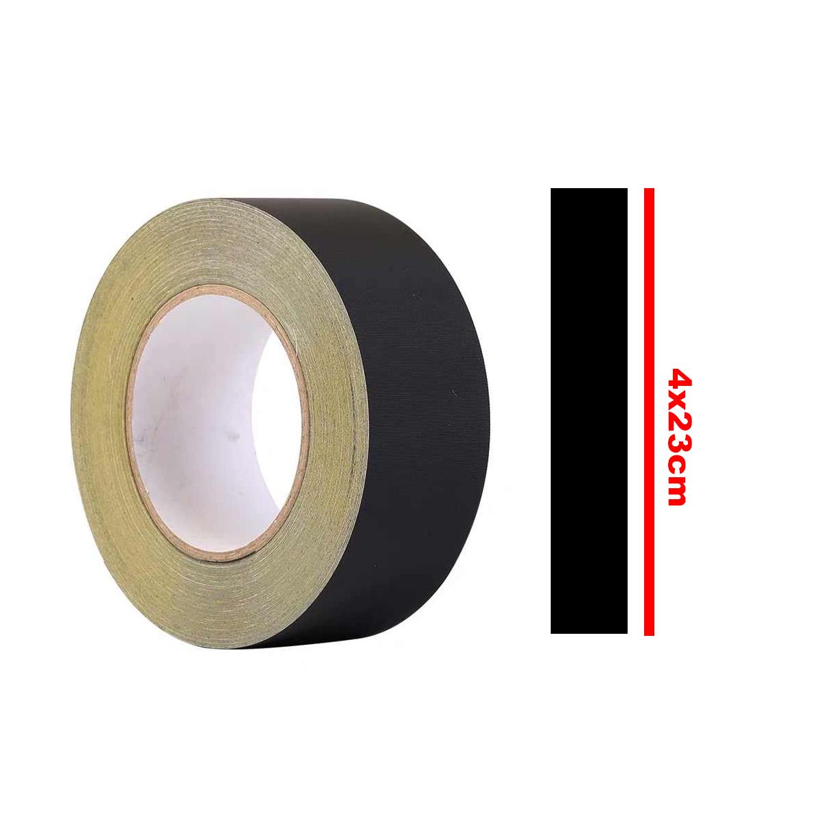 Cinta Adhesiva de Acetato - 1 Tira 4x23cm (negro)