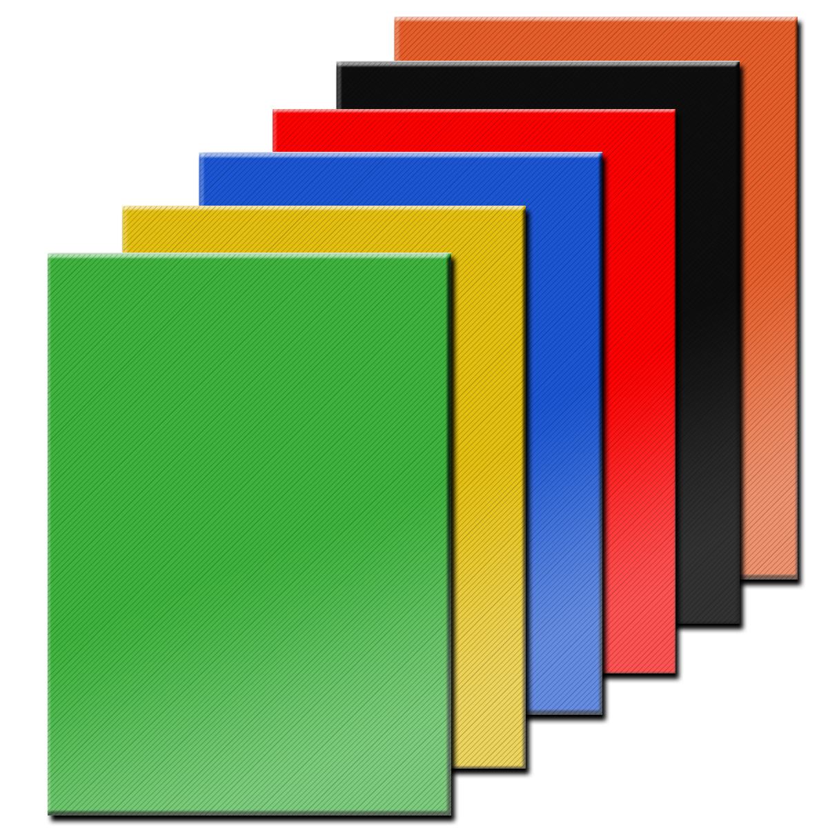 Tapas Encuadernacion A4 Mix de Colores - X50 Unidades