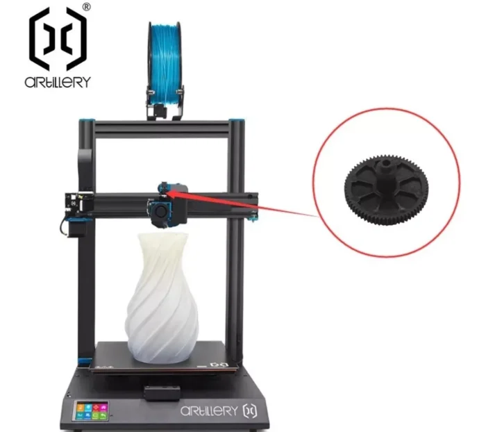 Engranaje Dentado POM para Extrusor Titán (Artillery Series) - Imagen 3