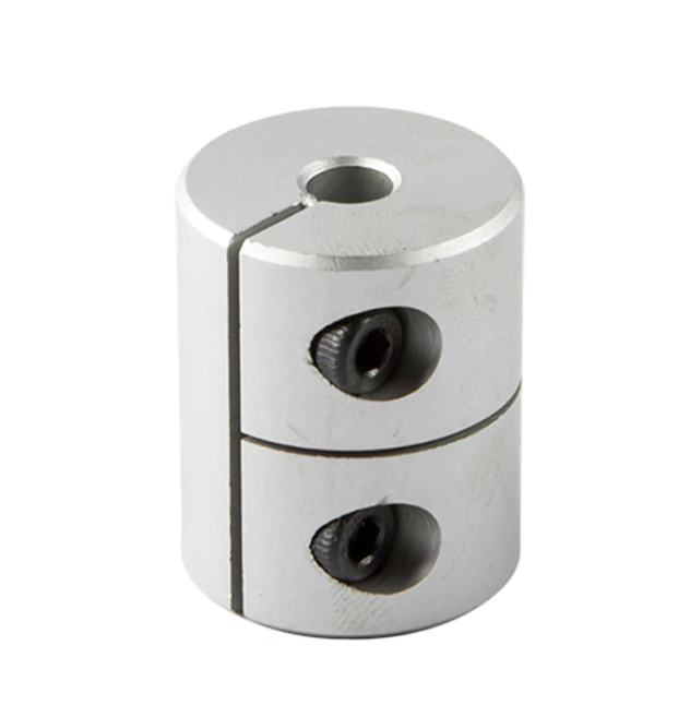 Acople Sólido de Aluminio 8mm a 5mm - 25mm Largo - 20mm Ancho (Ender-Series)