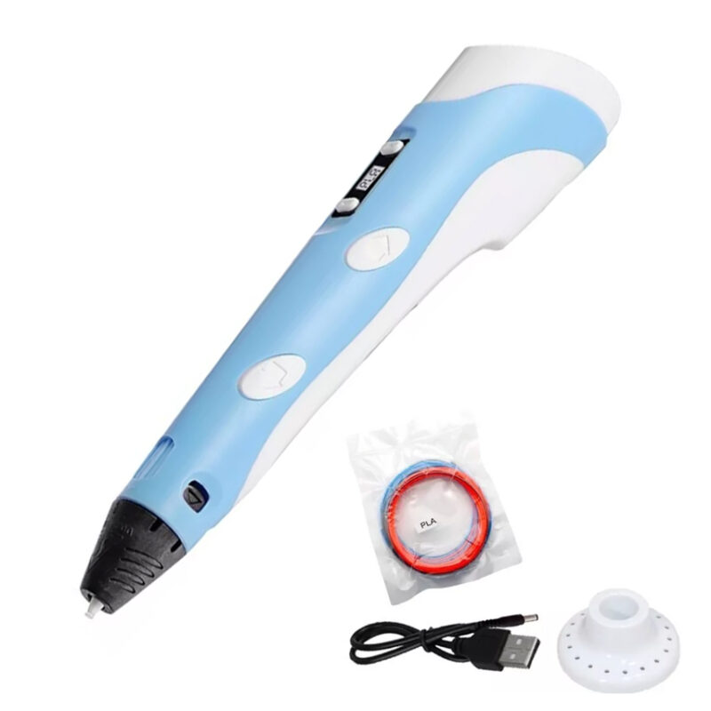 Lápiz 3d PLA + Base + Cable USB