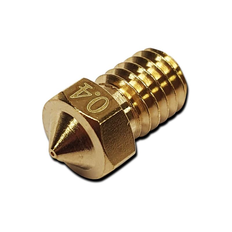 Nozzle E3D 0.4mm M6 Pico Bronce (Biqu B2 / Hurakan)