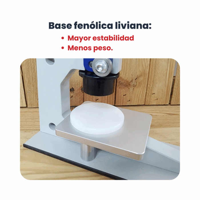 Kit Máquina C50 Para Hacer Llaveros Acrílico Cuadrado - Imagen 7