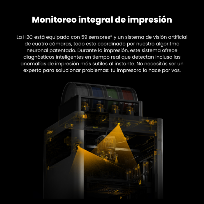Bambu Lab H2C Combo AMS - Imagen 10