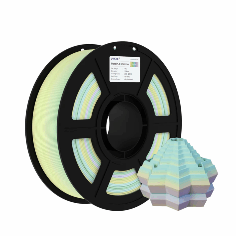 Filamento PLA Mate Arcoíris Jamg He x 1Kg