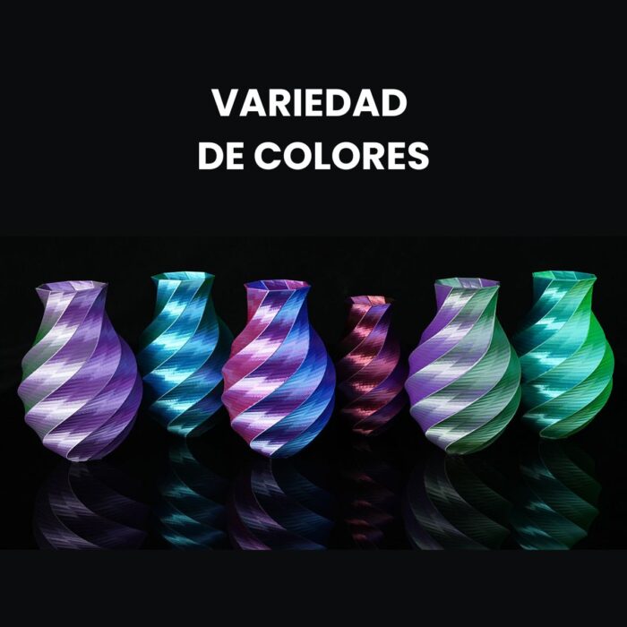 Filamento SILK PLA Dual Color Jamg He x 1Kg - Imagen 5