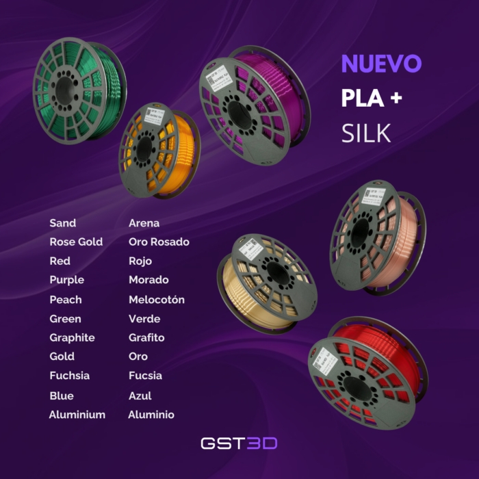 GST3D Filamento SILK Rollo x1 KG - Imagen 7
