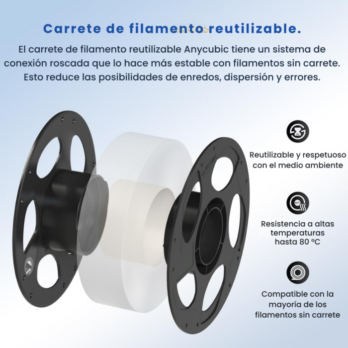Filamento Anycubic PLA 1Kg - Imagen 7