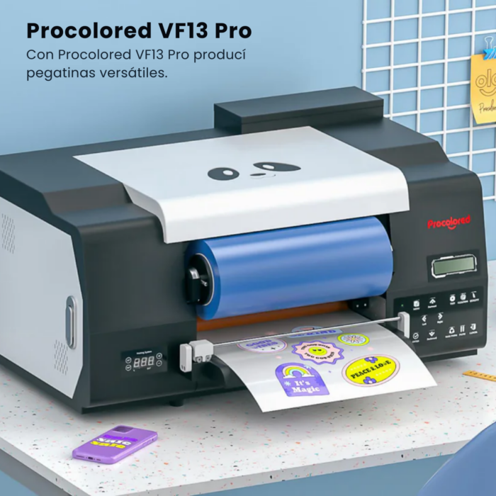 Impresora UV DTF Procolored VF13 Pro Panda  A3+ Doble XP600 - Imagen 3