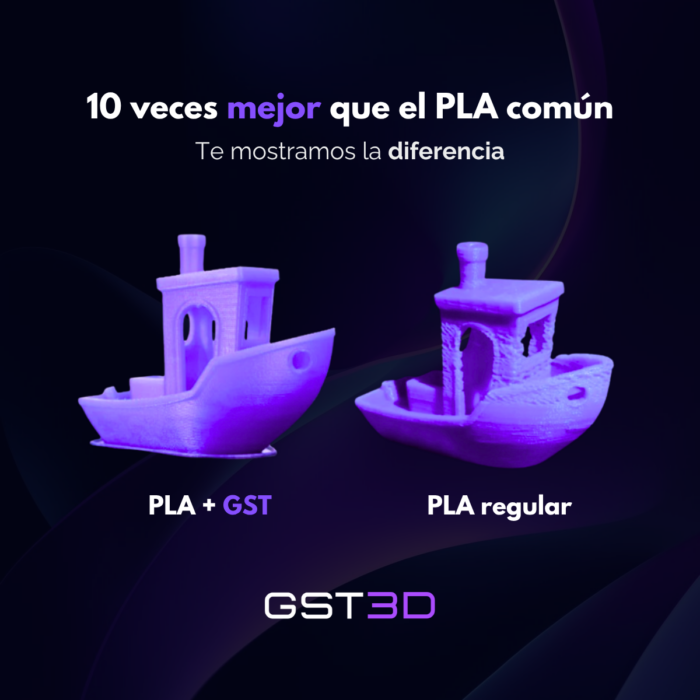 GST3D Filamento PLA+ Rollo x1 KG - Imagen 8