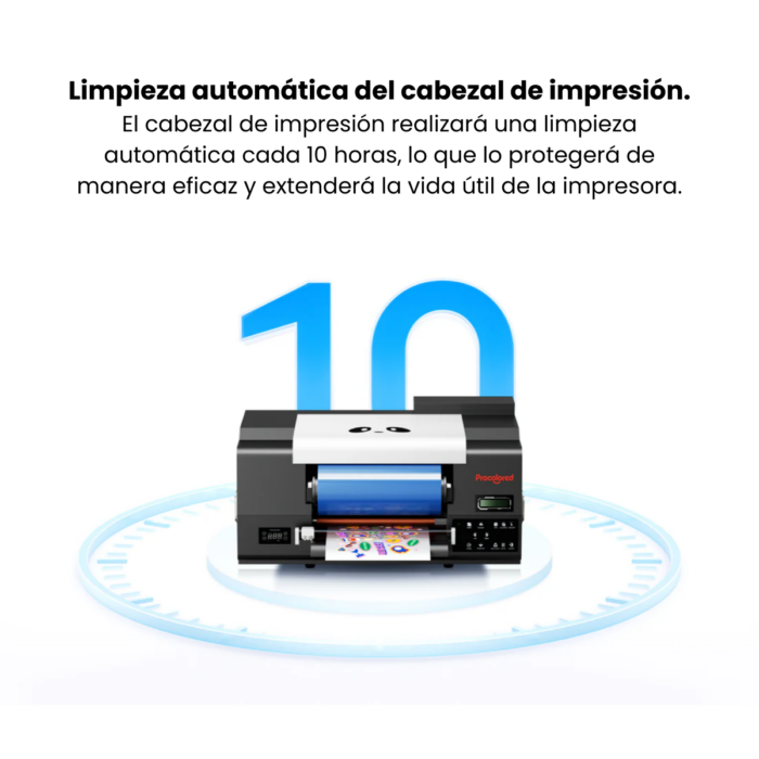 Impresora UV DTF Procolored VF13 Pro Panda  A3+ Doble XP600 - Imagen 9