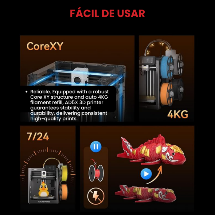 FlashForge Adventurer AD5X - Imagen 8