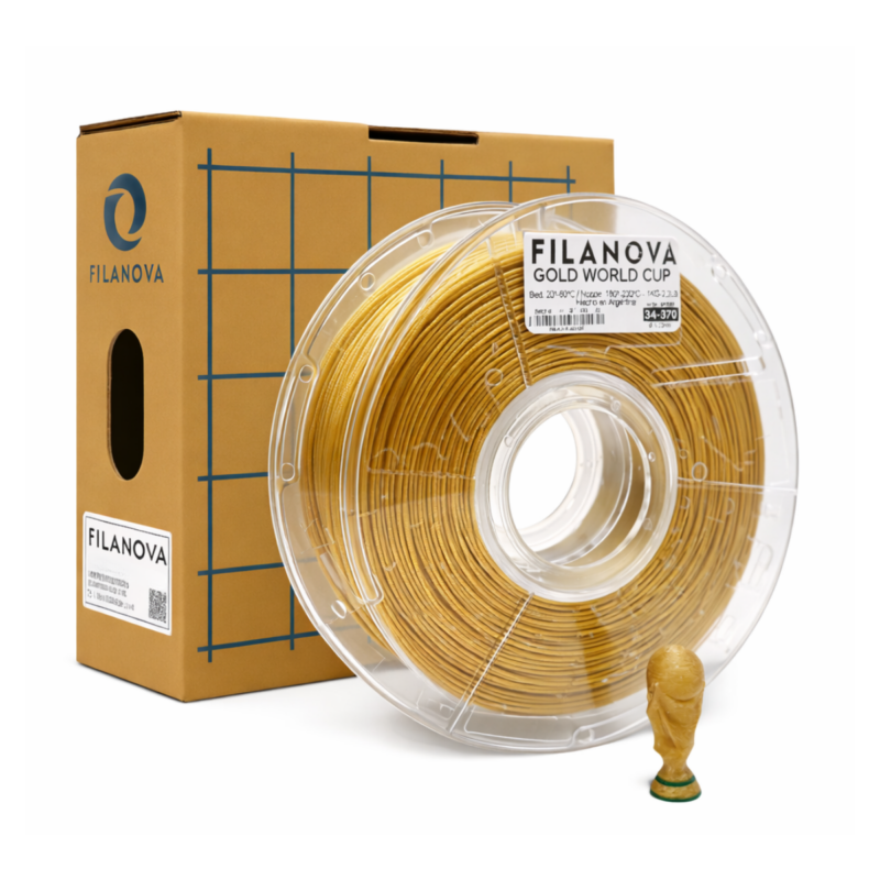 Filamento PLA Perlado Gold World Cup - Edicion Limitada 1kg
