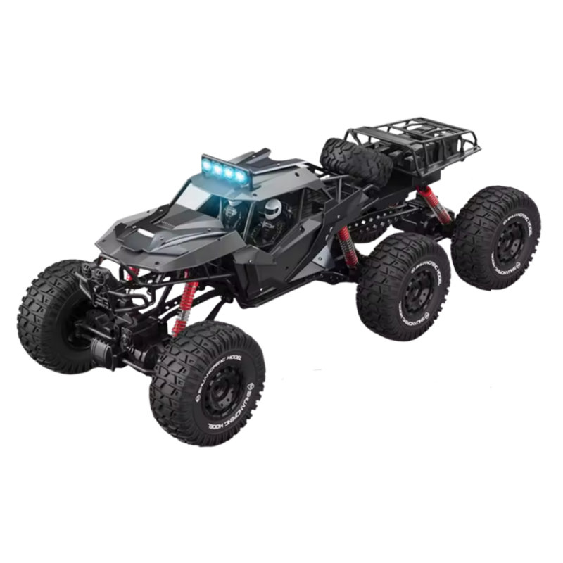 Auto todoterreno gigante control remoto 6x6 1:8 Batería recargable