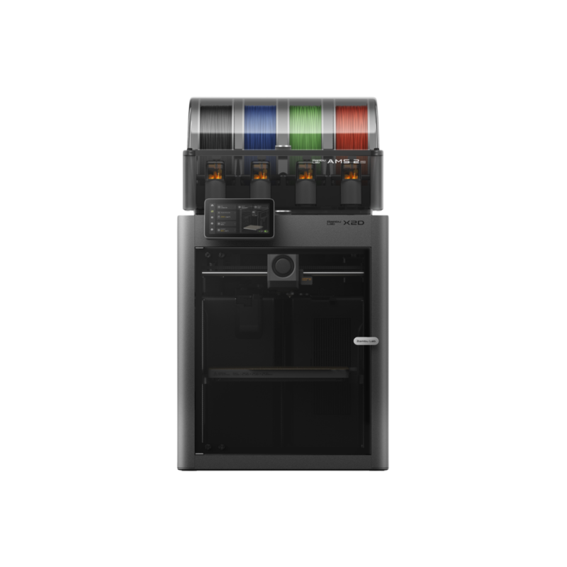 Impresora 3D Bambu Lab X2D Doble Hotend Multicolor AMS